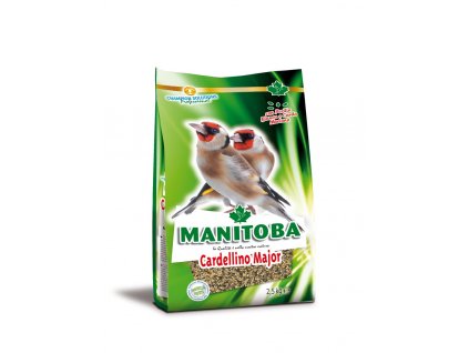 Futter für Stieglitze und europäische Vögel Manitoba Cardellino Major 2,5kg