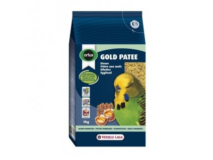 Eimischung für Wellensittiche und kleine Vögel Gold Patee Budgies 1 kg