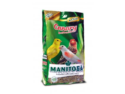 Futter für Kanarienvögel Manitoba Canarini Best Premium 3kg
