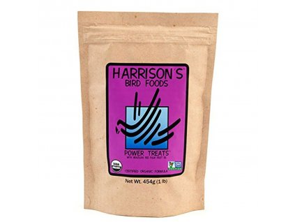 Granulátum papagájoknak és madaraknak Harrison Power Treats 450g