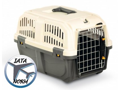 Szállítódoboz kutyáknak és macskáknak autókhoz és repülőgépekhez Nobby Skudo 1 Iata