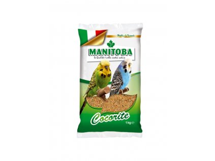 Eledel hullámos papagájoknak és kis papagájoknak Manitoba Cocorite 1kg