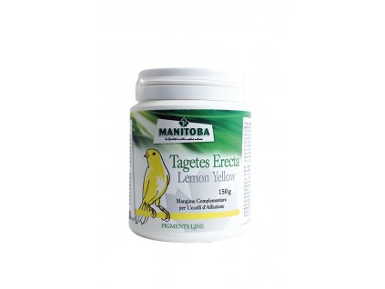 Sárga színező adalék madaraknak Manitova Lemon Yellow 600 g