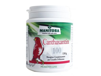 Piros színezőadalék kanáriknak és madaraknak Manitoba Canthaxantin 150 g