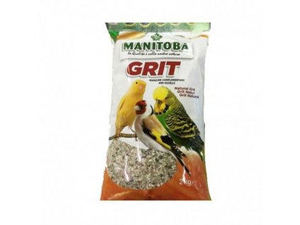 Grit papagájoknak és madaraknak Manitoba Grit 20 kg