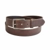 Kožený opasek Nerez spona přezka. 3,5 cm široký. Kvalitní pásek z Full Grain usně. Jiho České výroba