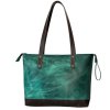 Velká taška na rameno | Shopper | Kabelka na nákupy | Prostorná dámská kabelka, Nakombinujte si svou kabelku. Velká. Tyrkys polomáčená