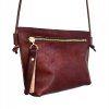 Malá kožená kabelka přes rameno hnědá tampo | mnoho barev | Česká výroba