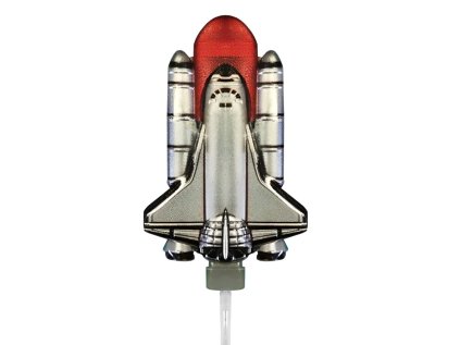 SVÍČKA - METALICKÁ RAKETA
