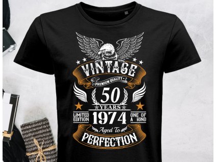 Vintage - 50. narozeniny - Pánské tričko (Velikost 2XL)