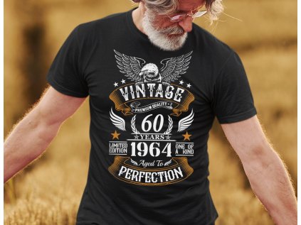 Vintage - 60. narozeniny - Pánské tričko (Velikost 2XL)