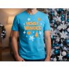 Perníčkový nápis - Pánské tričko tyrkysové