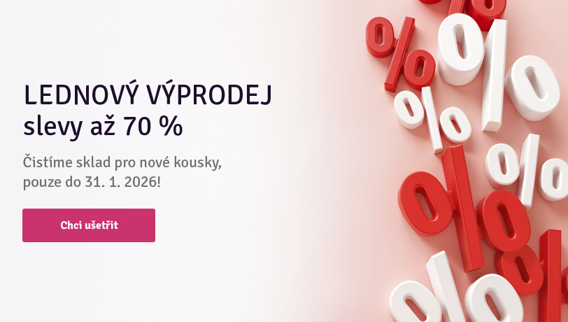 LEDNOVÝ VÝPRODEJ 2026