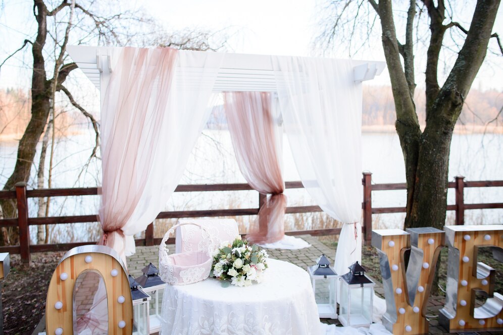 Organza, nejlepší svatební dekorace