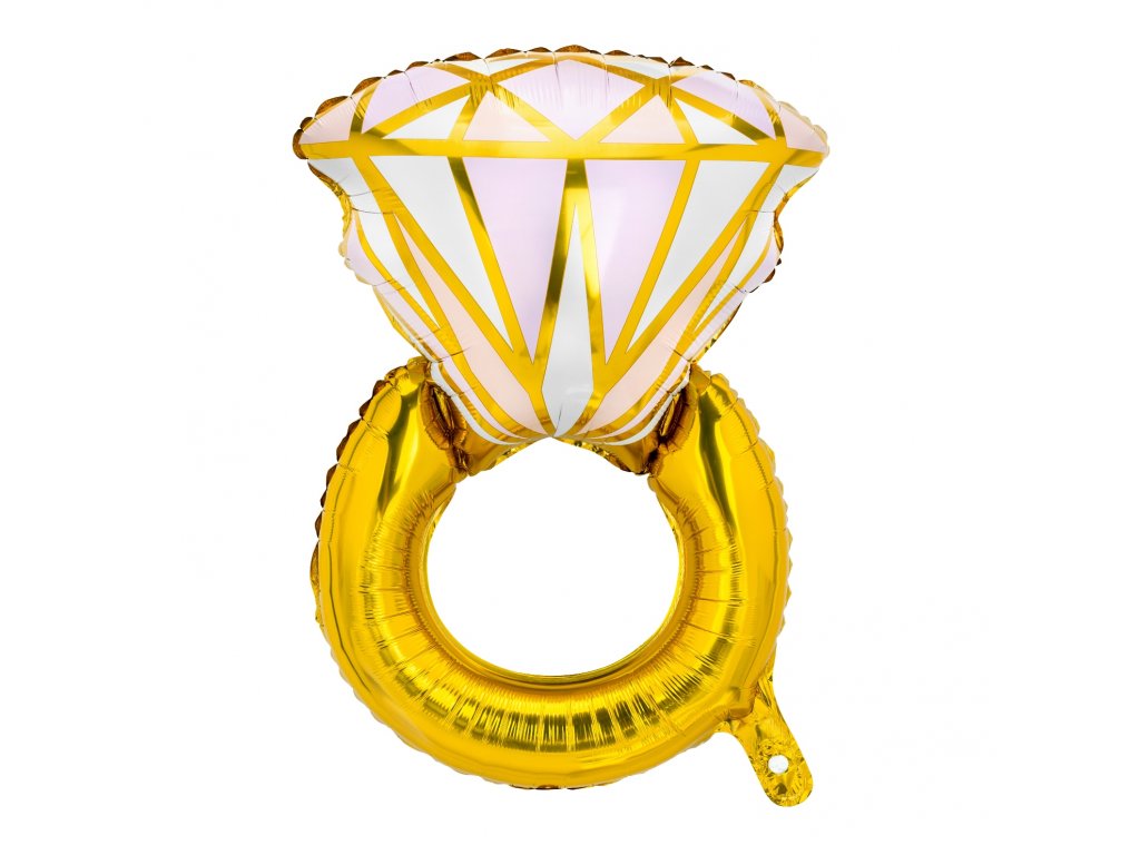 foliovy balonek prsten 53x40cm FB76 01