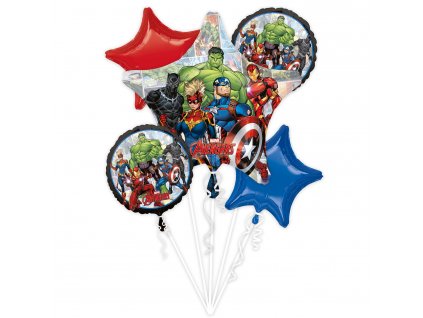 balonkovy buket Avengers 5ks 4071101