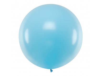 obri balonek pastel sv modry 1m OLBO 001J 01