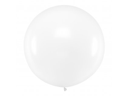 obri balonek pastel pruhledny 1m OLBO 038 01