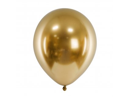 balonek leskly zlaty 30cm 01