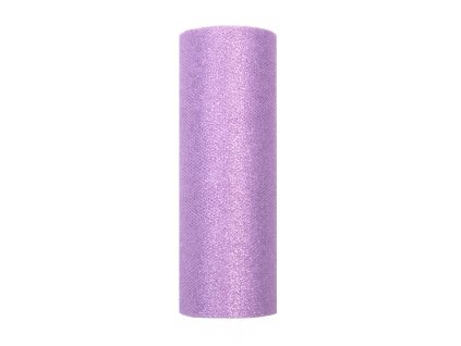 organza levandule trpytky 0,16x9m TIUG15 002 01
