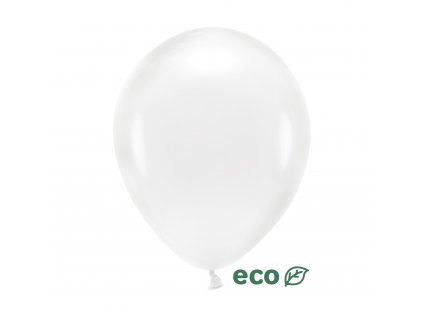 eco balonky kristalove pruhledne 26cm 10ks ECO26C 099 10 01