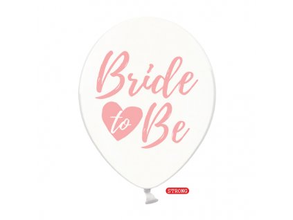 balonek ciry bride to be pastel strong 30cm SB14C 205 099P 01