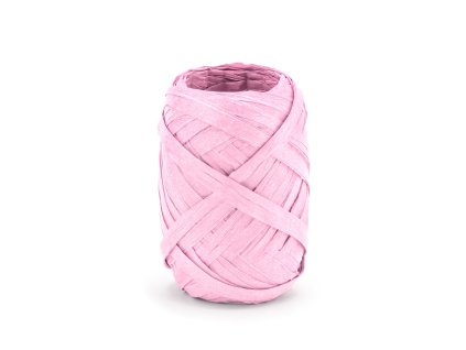 stuha raffia ruzova 5mm 10m RAF1 081J 01