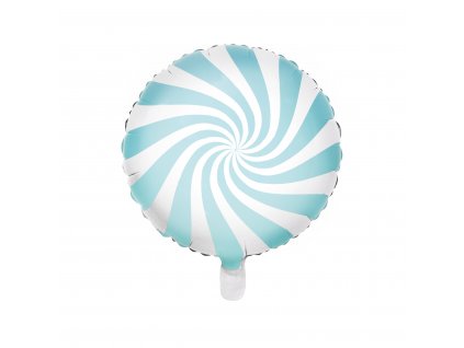 foliovy balonek bonbon sv modry pastel 45cm FB20P 001J 01