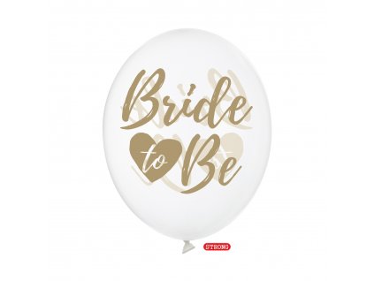 balonek ciry bride to be pastel strong 30cm SB14C 205 099G 01
