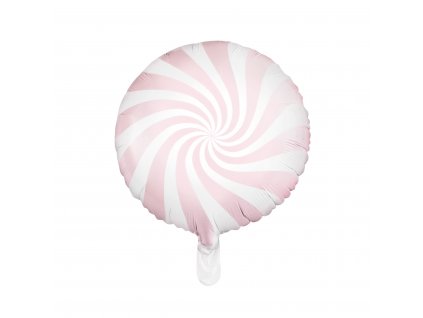 foliovy balonek sv ruzovy bonbon pastel 45cm FB20P 081J 01