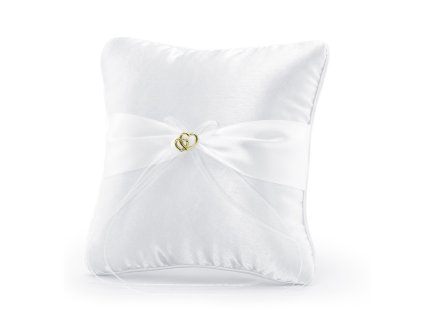 polstar na prsteny bily saten 20x20cm PKW2 01