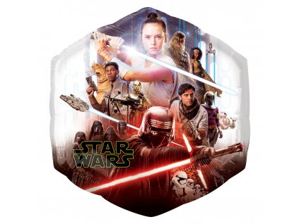 foliovy balonek StarWars IX 55x58cm P38 4034701 01