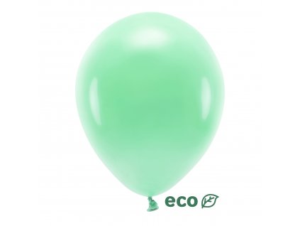 eco balonky pastel mint 30cm 10ks ECO30P 103 10 01