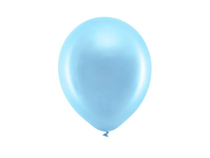 balonek metalicky modry 23cm RB23M 001