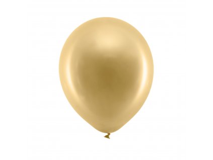 balonek metal zlaty 23cm RB23M 019 01
