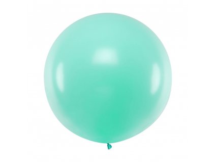 obri balonek 1m svetle mintovy pastel OLBO 103J 01