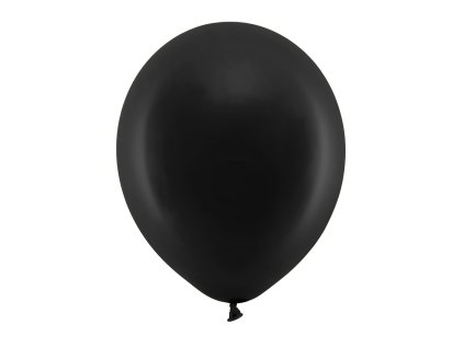 balonek cerny pastel 30cm RB30P 010 01