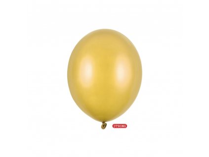 balonky zlate metal strong 12cm SB5M 019 01