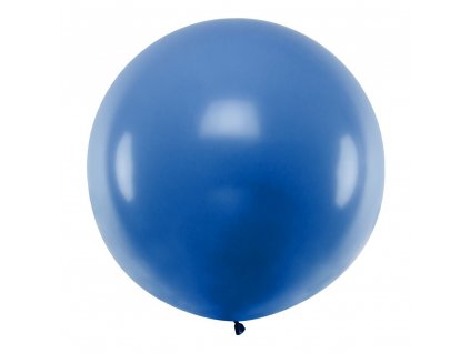 obri balonek 1m modry pastel OLBO 012 01
