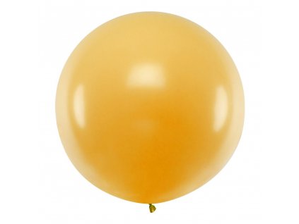 obri balonek 1m zlaty metal OLBO 060 01