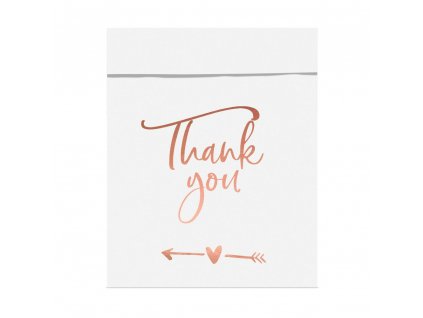 papirove sacky bile thank you 13x16,5cm TNSP7 019R 01