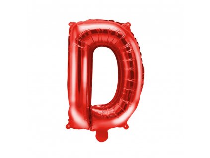 foliovy balonek D cerveny 35cm FB2M D 007 01