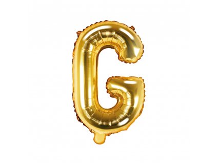 foliovy balonek G zlaty 35cm FB2M G 019 01