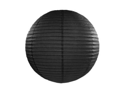 lampion cerny 20cm LAP20 010 01