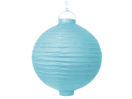 lampion neb modry s LED 20cm LAO20 011 01