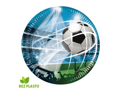 papirove talire fotbal fanousek 20cm 8ks 93745