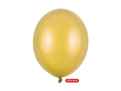 balonky zlate metal strong 30cm SB14M 019 01