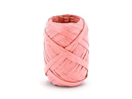 stuha raffia broskev 5mm 10mRAF1 075 01