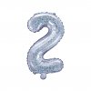 balonek cislo 2 holograficky 35cm FB10H 2 018 01