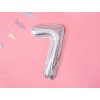 balonek cislo 7 holograficky 35cm FB10H 7 018 02